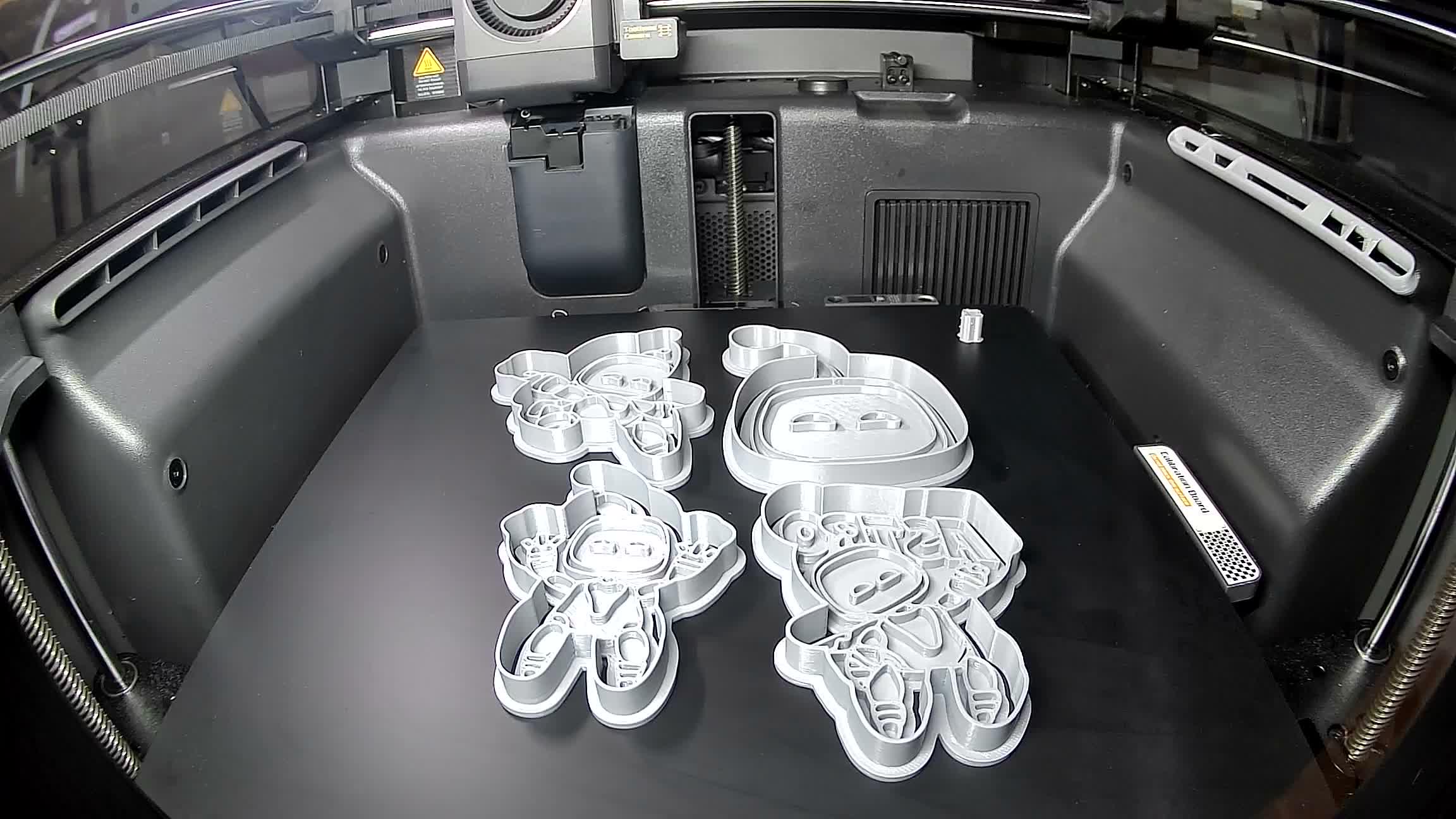 Cookie Cutters, photographed as it came off the plate